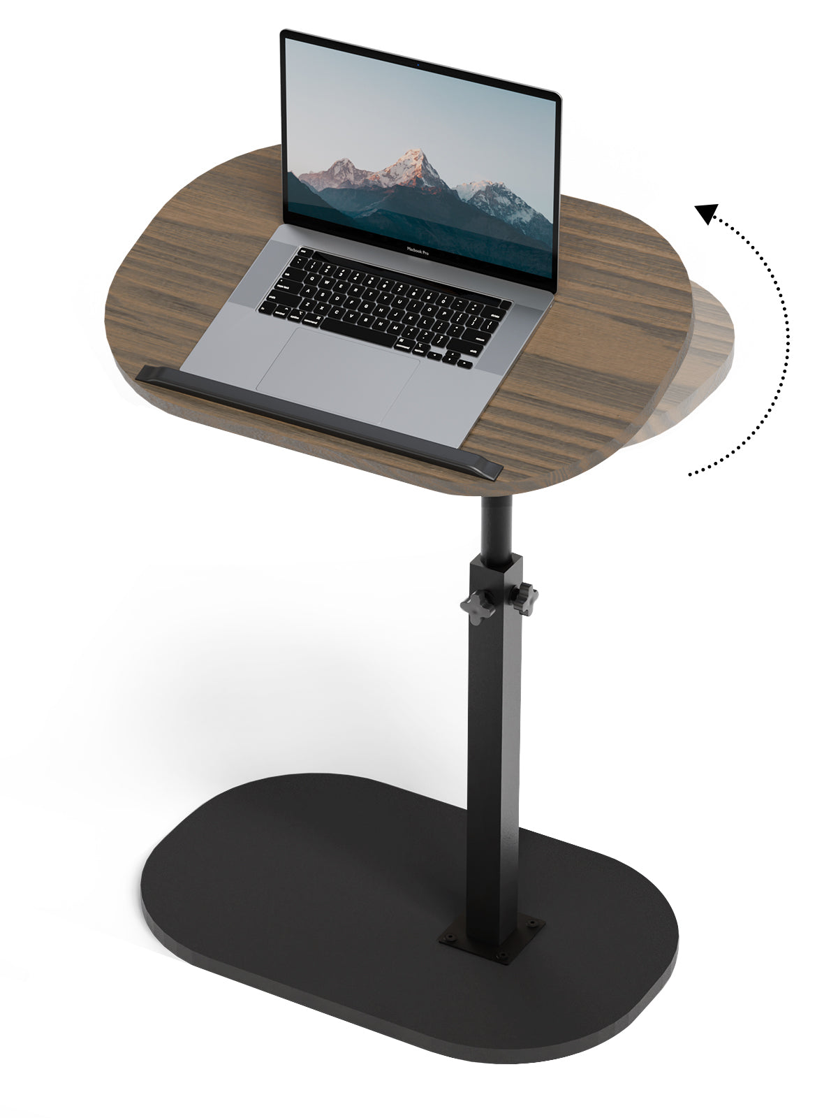 Beistelltisch C Form mit 360° Drehfunktion