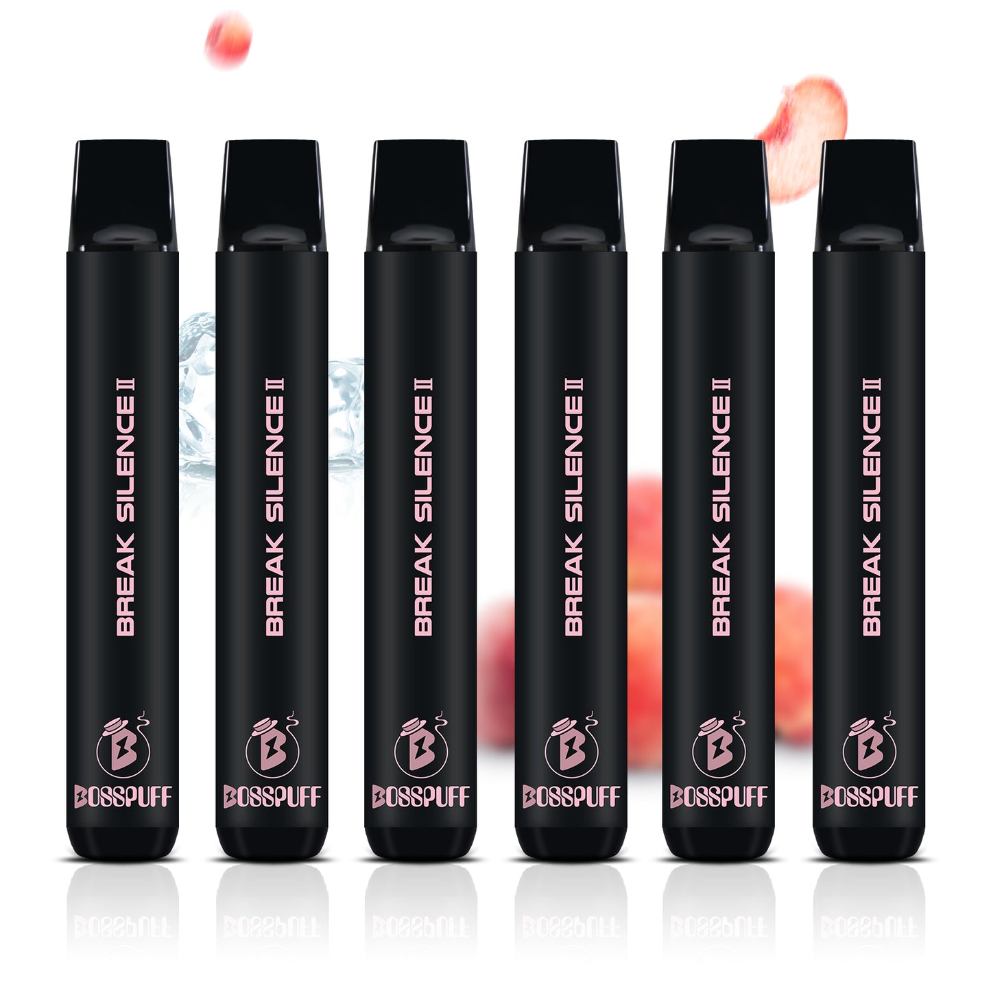 【BIG DEAL】BOSSPUFF 0% NICOTINE 600 Puff*6 pcs Disposable Electronic Cigarette