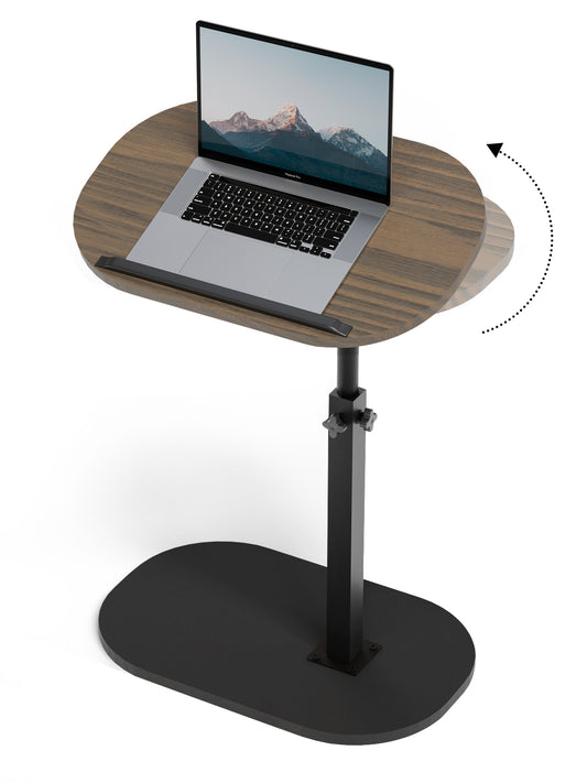 Beistelltisch C Form mit 360° Drehfunktion