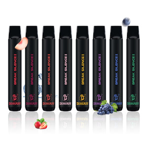 BOSSPUFF - 0 % Nikotin-Vape, 600 Züge, elektronische Einwegzigarette, 8 Stück/Karton