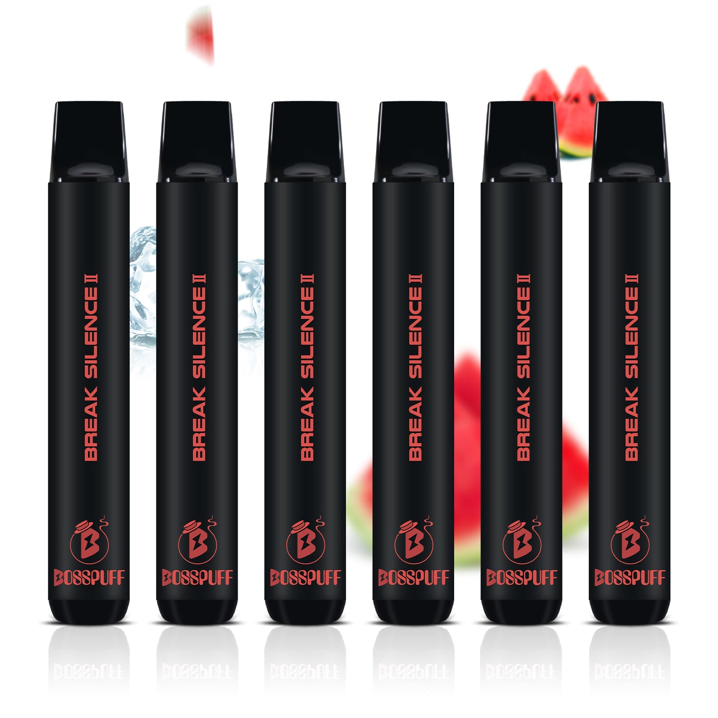 【BIG DEAL】BOSSPUFF 0% NICOTINE 600 Puff*6 pcs Disposable Electronic Cigarette