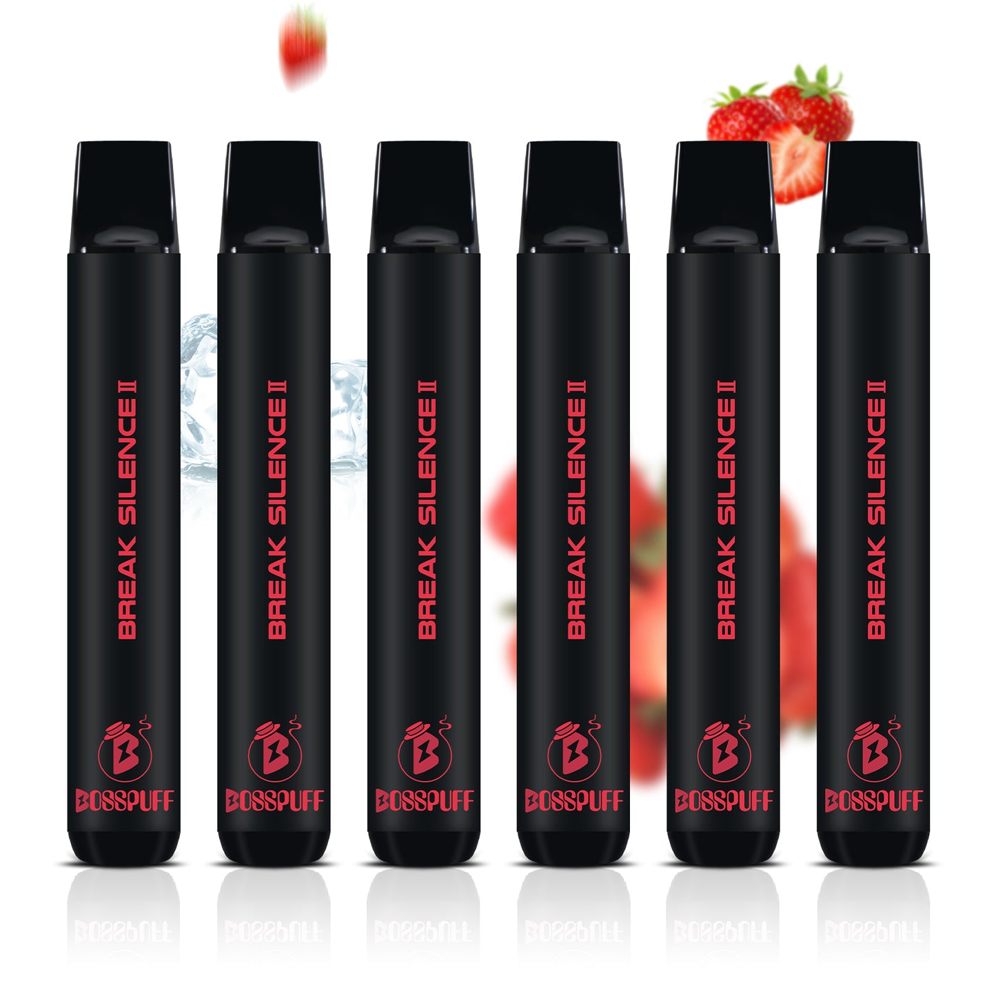 【BIG DEAL】BOSSPUFF 0% NICOTINE 600 Puff*6 pcs Disposable Electronic Cigarette
