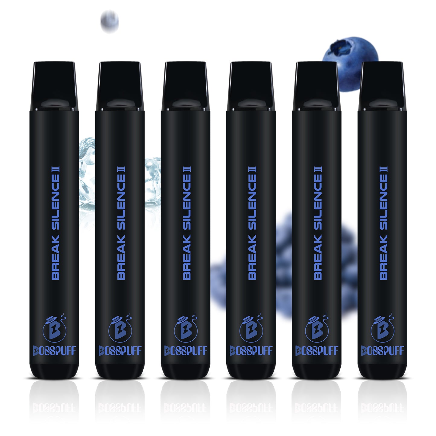 【BIG DEAL】BOSSPUFF 0% NICOTINE 600 Puff*6 pcs Disposable Electronic Cigarette