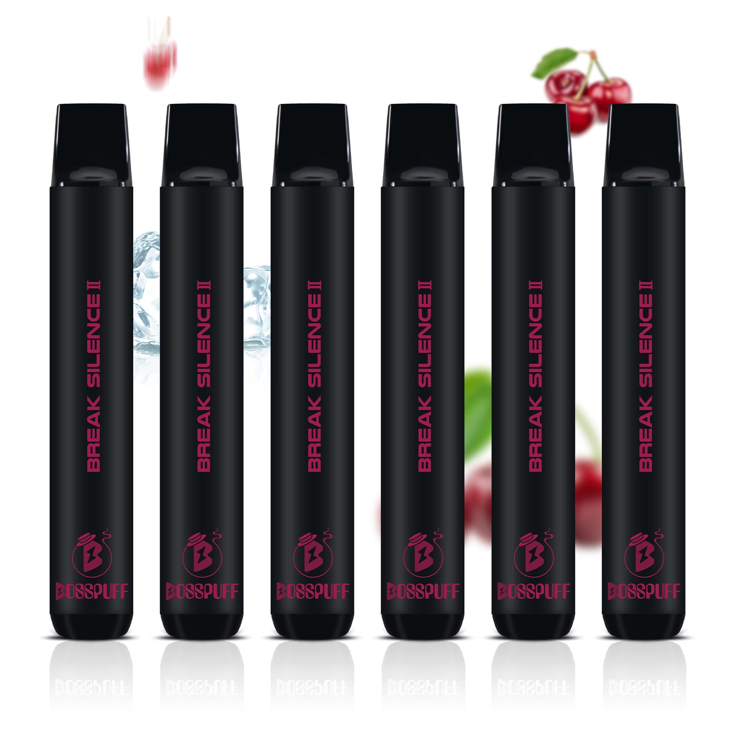 【BIG DEAL】BOSSPUFF 0% NICOTINE 600 Puff*6 pcs Disposable Electronic Cigarette